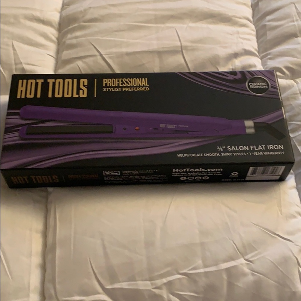 Hot tools  travel professional mini 3/8” flat iron